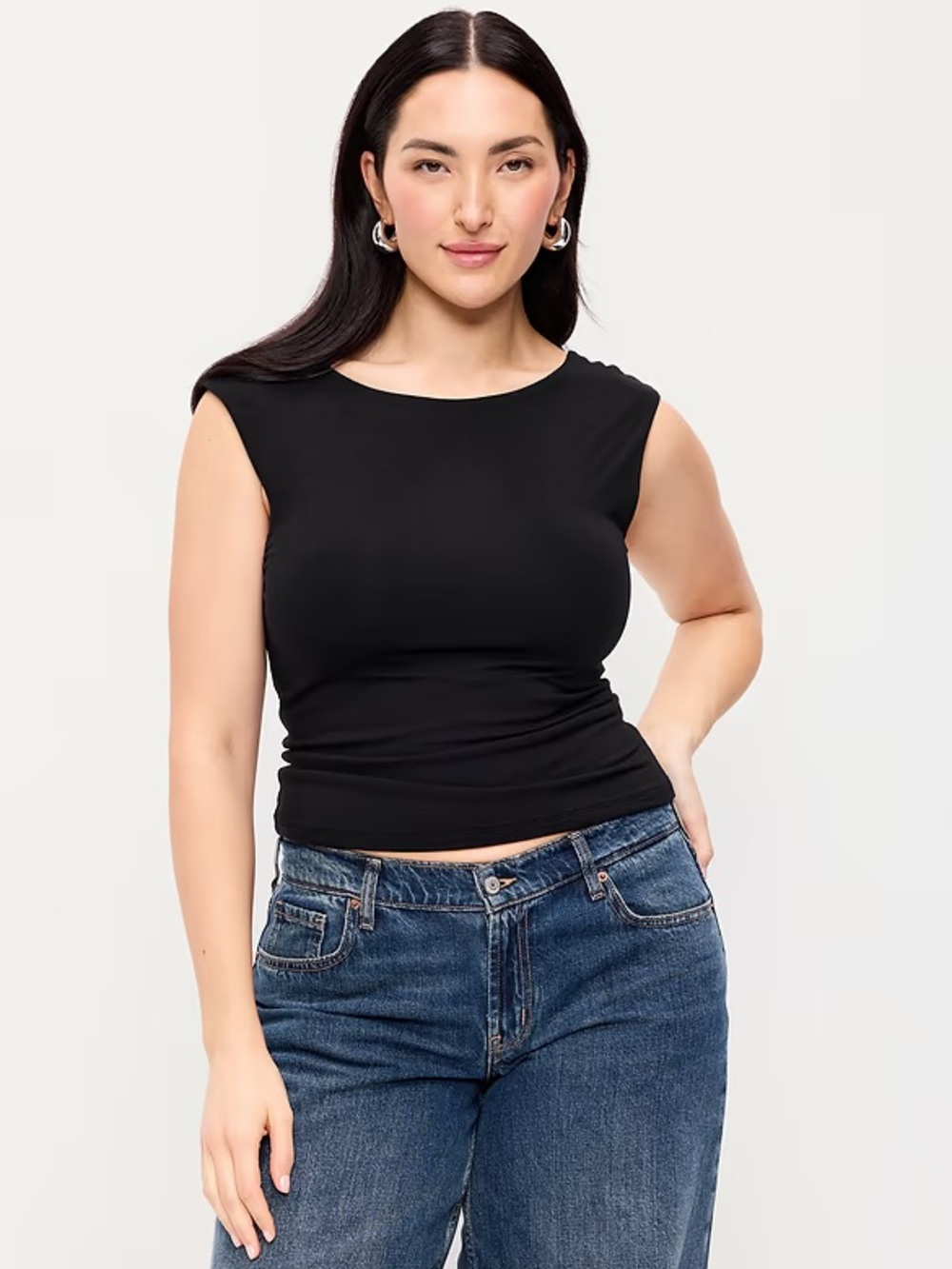 NWT!! Old Navy Cap-Sleeve Tie-Back Top